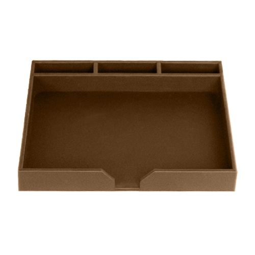 Brown Leather Conference Pad Holder WAULBRO3210 Brown Leather Conference Pad Holder WAULBRO3210