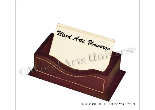 Chocolate Brown Leather Business Card Holder Chocolate Brown Leather Business Card Holder