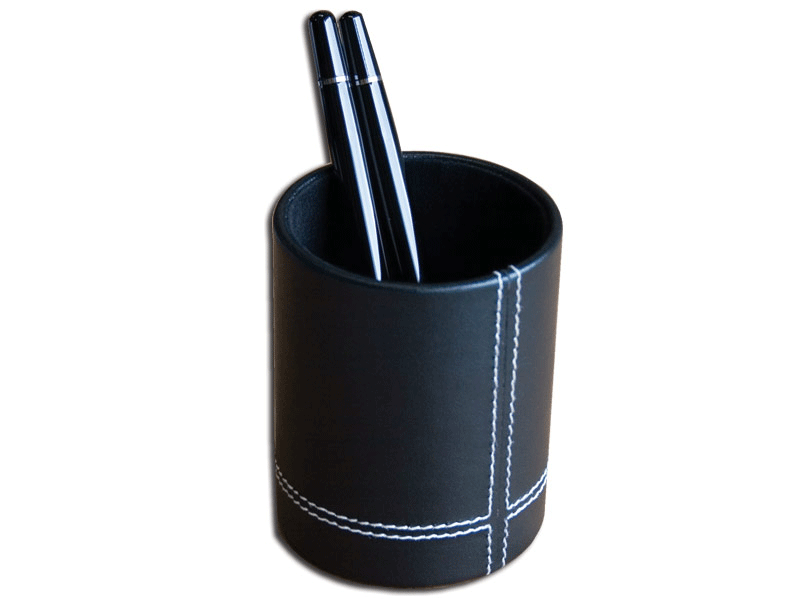 Eco-Friendly Leather Pencil Cup Eco-Friendly Leather Pencil Cup