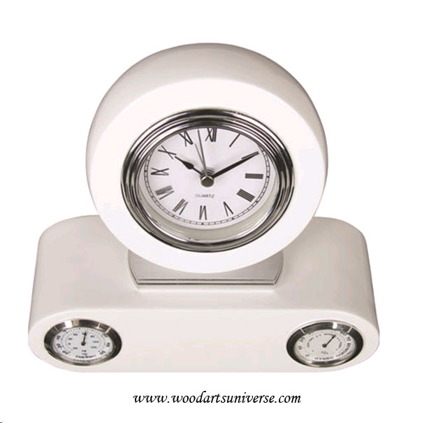 Desk Clock With Thermometer And Humidity WAUESCO14028002 Desk Clock With Thermometer And Humidity WAUESCO14028002