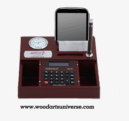 Desk Organizer with Calculator WAUSIS1220 Desk Organizer with Calculator WAUSIS1220