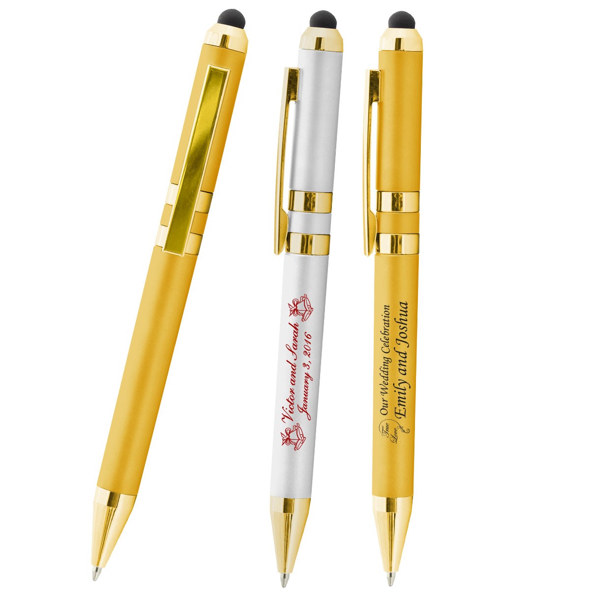 Gold Wedding Pens WAUCUST2500 Gold Wedding Pens WAUCUST2500
