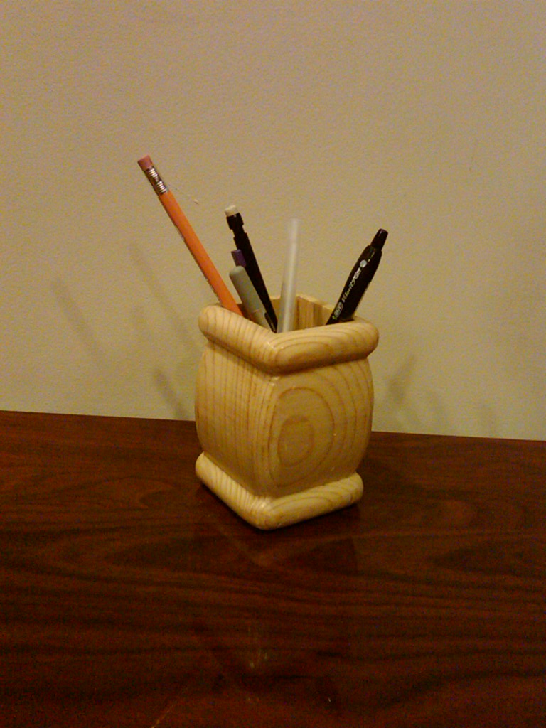 Square Pen Holder