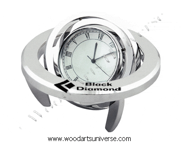 Rotating Globe and Promo Clock - WAUBCK3780
