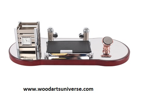 Desk Organizer with Cell Phone Holder - WAUES1690 Desk Organizer with Cell Phone Holder - WAUES1690