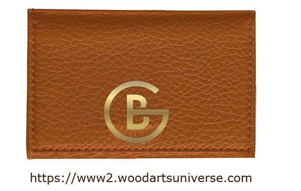 Tan Leather Business Card Case WAUCUST2313 Tan Leather Business Card Case WAUCUST2313