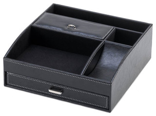 Customized Leather Desk Organizer WAUCUST20399 Customized Leather Desk Organizer WAUCUST20399